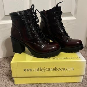 Cathy Jean Laced Boots